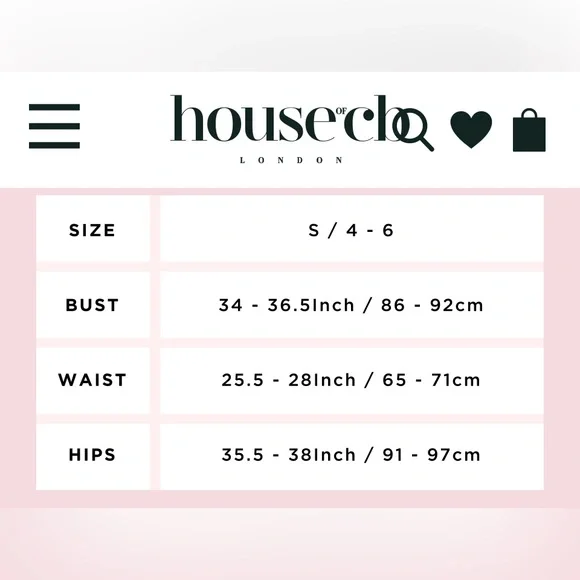 NWT House of CB Fenella Hot Pink Feather Trimmed Bandeau Sz Small $119 - Picture 9 of 9